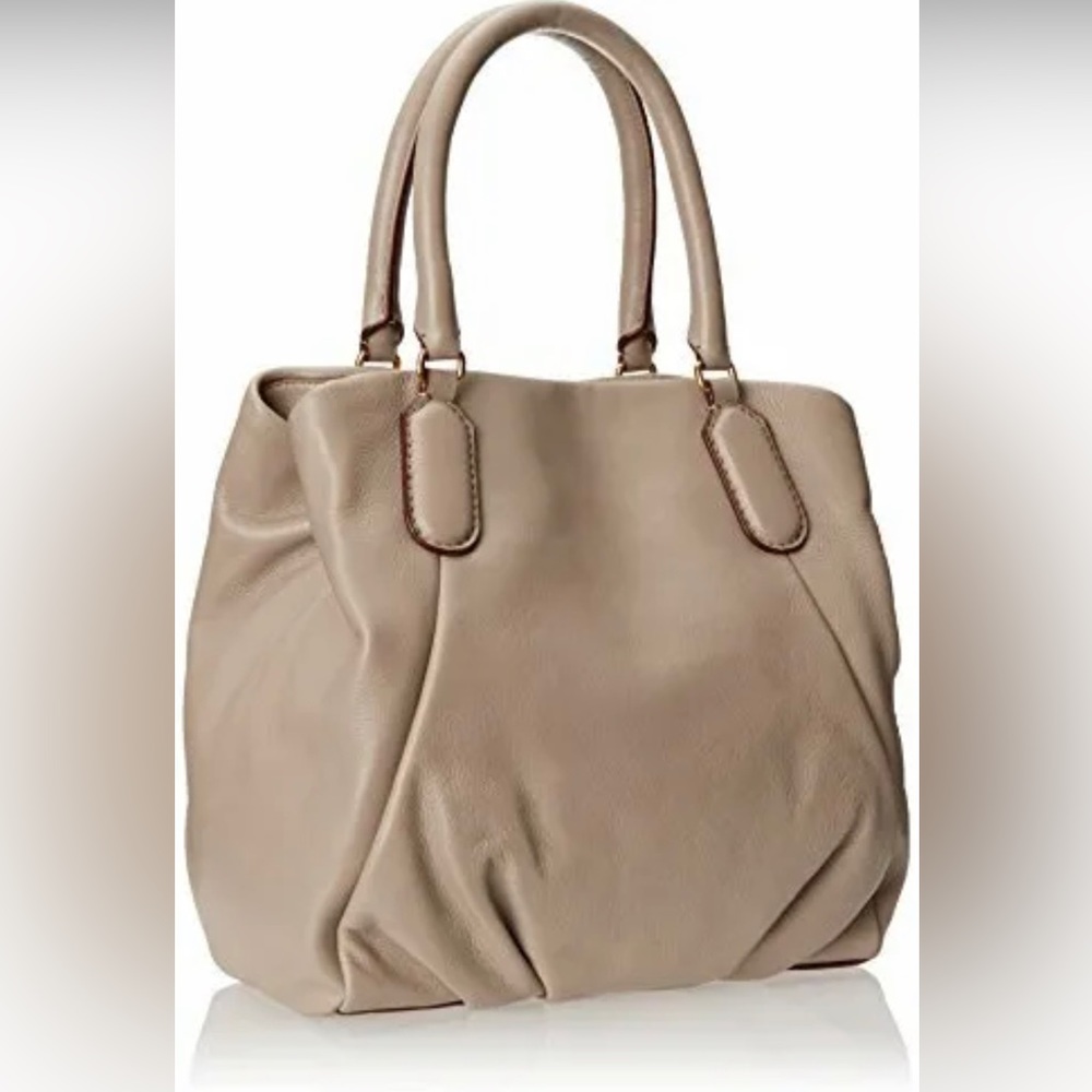 Marc Jacobs Classic Q Fran Leather Hobo shoulder hand bag in cement gray - Picture 2 of 14